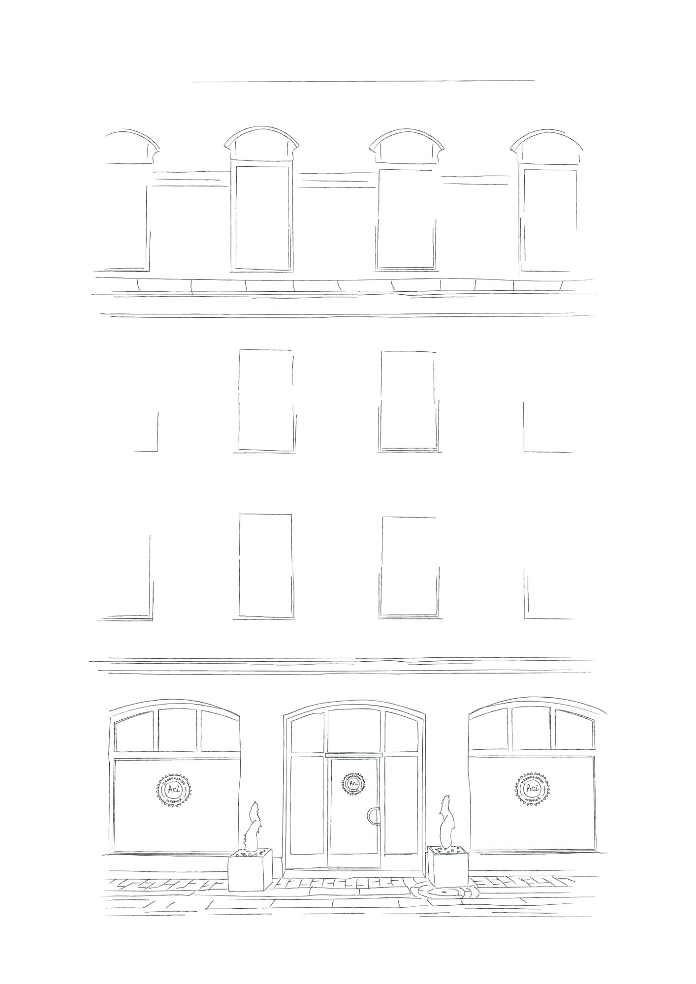 Illustration af Handcrafted Interior showroom i Göteborg